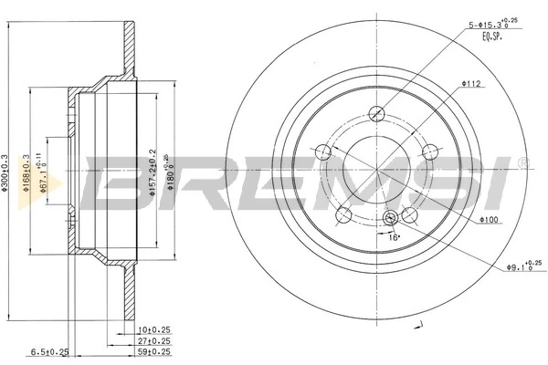 CD7308S Bremsi