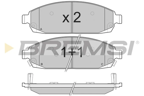 BP3238 Bremsi