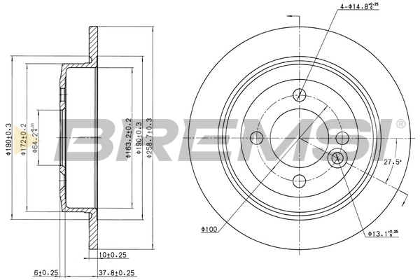 CD7128S Bremsi
