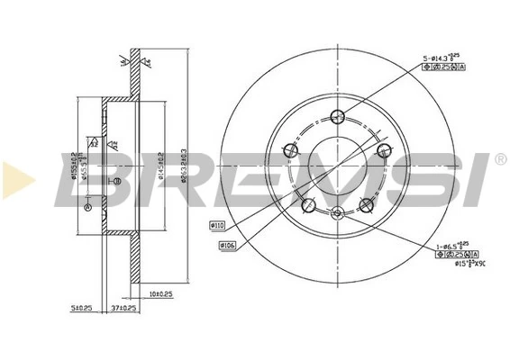CD7044S Bremsi
