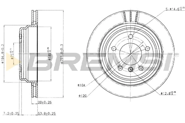 CD6836V Bremsi