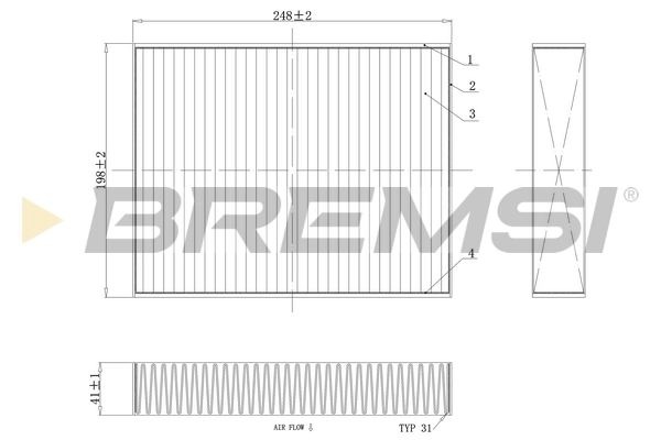FC0455C Bremsi