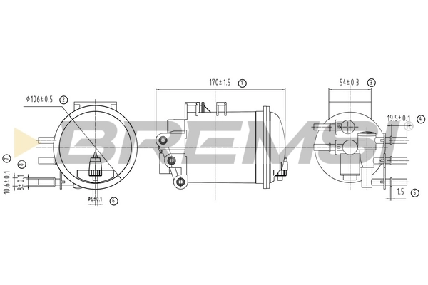 FE0800 Bremsi