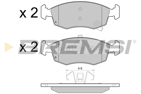 BP3445 Bremsi