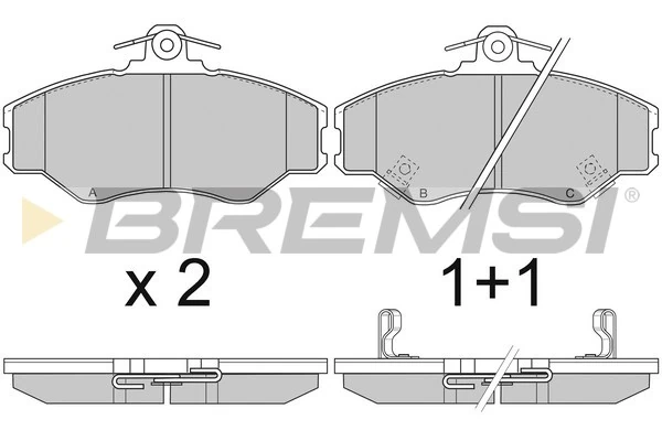BP2708 Bremsi