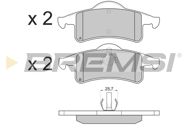 BP2855 Bremsi