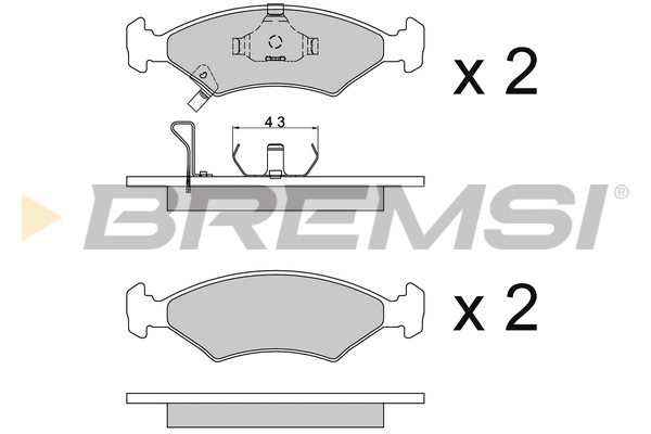 BP2647 Bremsi