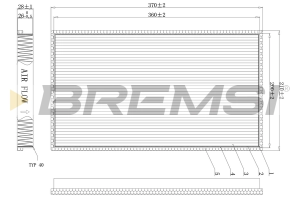 FC1338 Bremsi