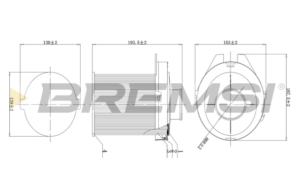 FA1677 Bremsi