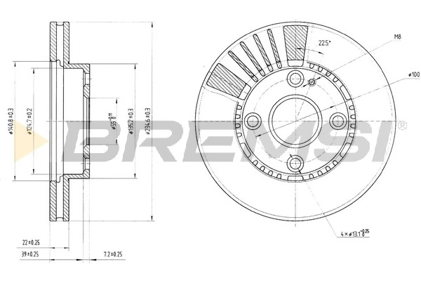 CD7104V Bremsi