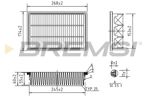 FA2341 Bremsi