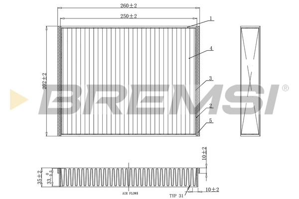 Filtro de polen Kuga II SUV (2012-2019) original desde 12,75 €