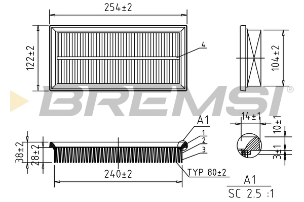Precio del repuesto Filtro aire Space Star  hatchback