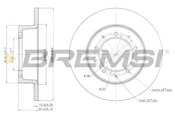 CD6283S Bremsi