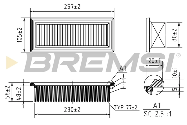 FA1644 Bremsi