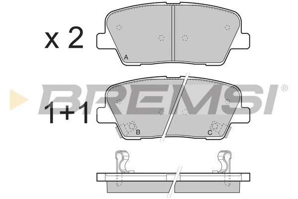 BP3435 Bremsi