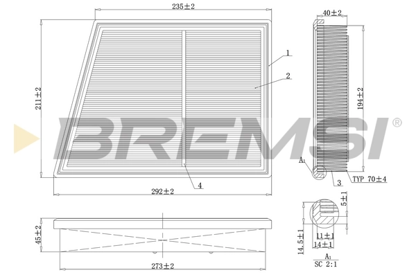 FA1168 Bremsi