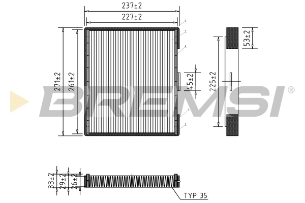 FC1527 Bremsi