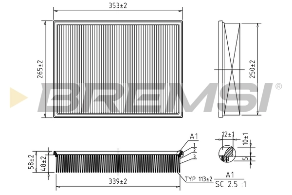 FA1246 Bremsi