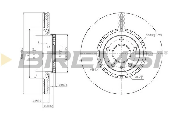 CD6156V Bremsi