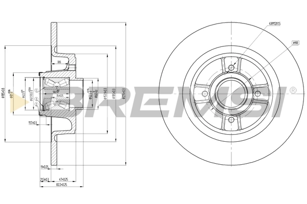 CD7656S Bremsi