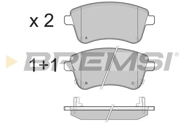 BP3486 Bremsi