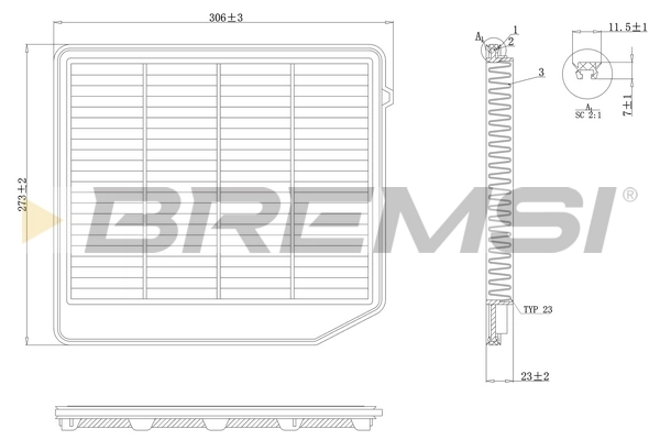 FA1075 Bremsi
