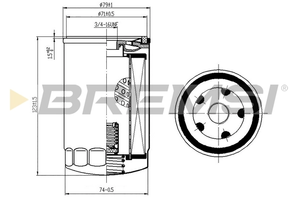 Comprar 04781452BF Chrysler Filtros de aceite