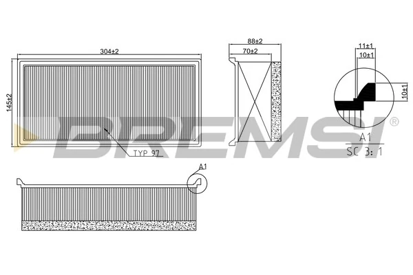 FA2340 Bremsi