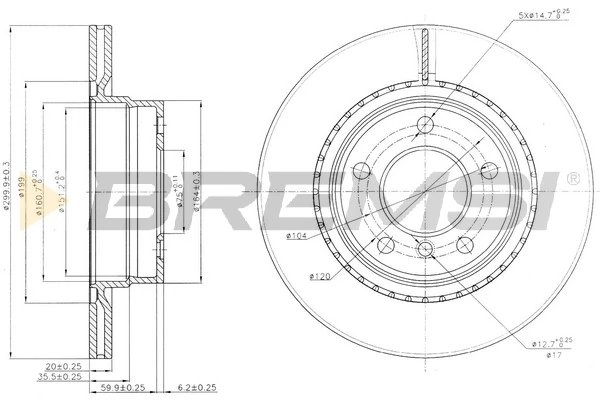 CD7549V Bremsi
