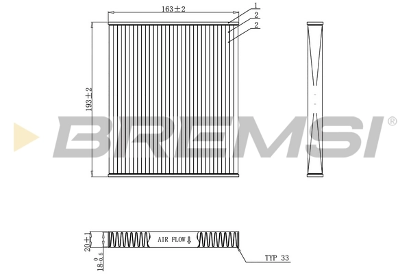 FC0887 Bremsi