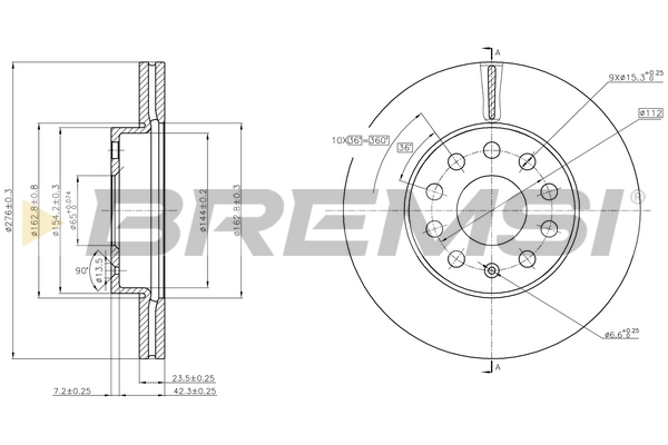 CD8400V Bremsi