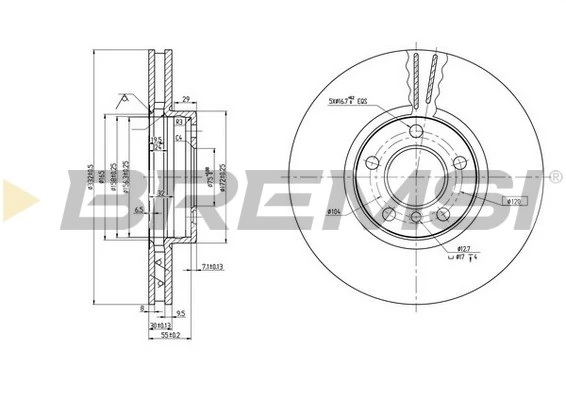 CD7256V Bremsi