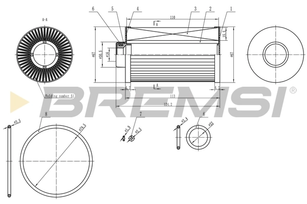 FE0763 Bremsi