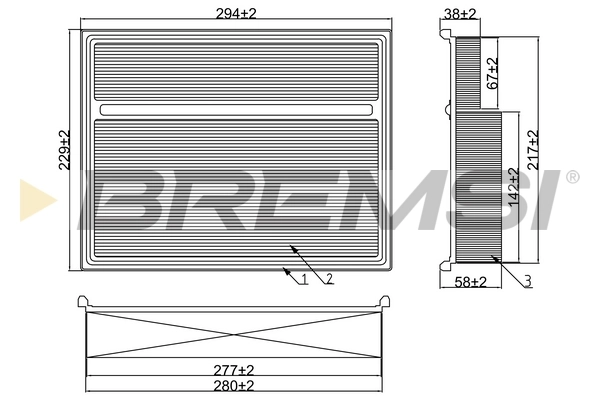 FA2086 Bremsi