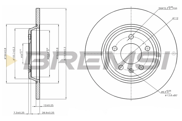 CD7666S Bremsi