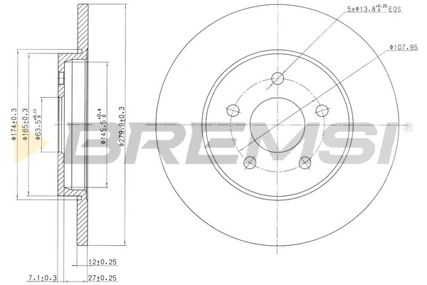 CD7126S Bremsi