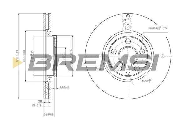 CD6760V Bremsi