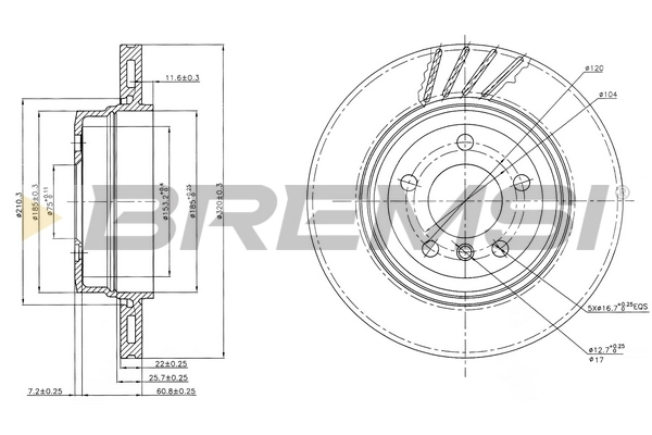 CD7297V Bremsi