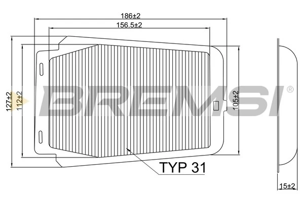 FC2595 Bremsi
