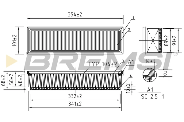 FA1277 Bremsi