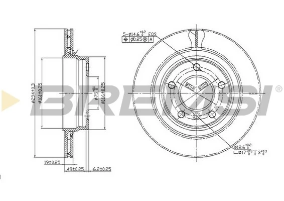 CD7073V Bremsi