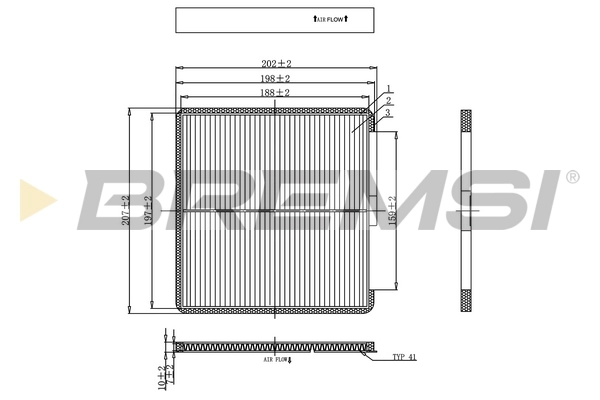 Filtro aire acondicionado coche Chevrolet Spark (Matiz)  (M200, M250)