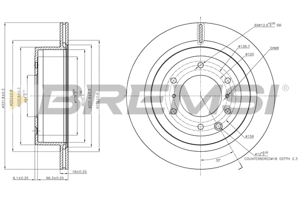 CD7965V Bremsi