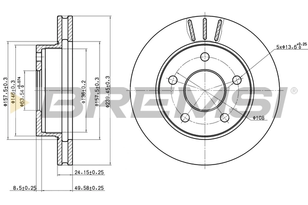 CD6370V Bremsi