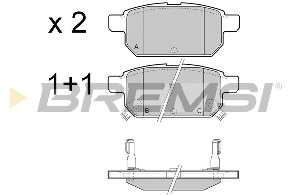 BP3467 Bremsi