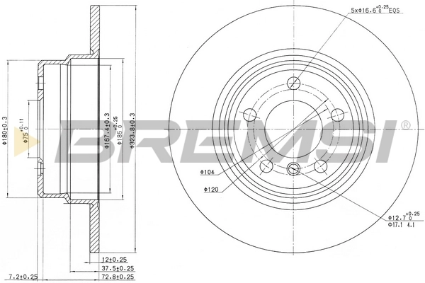 CD7255S Bremsi