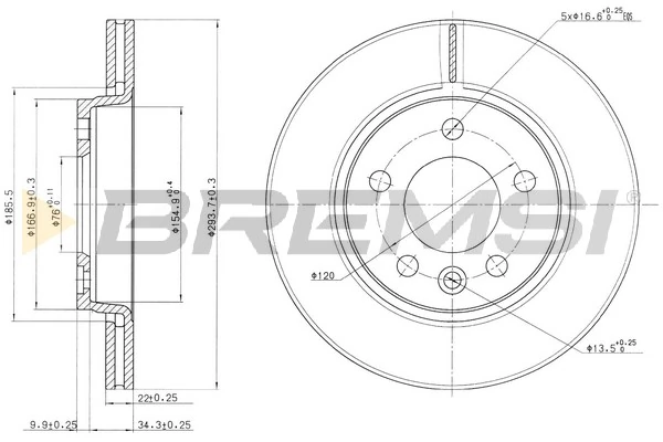CD7286V Bremsi