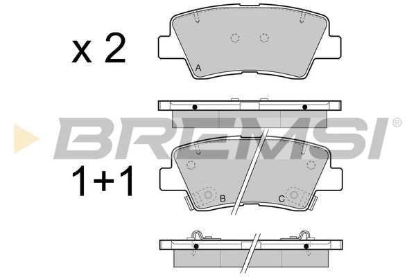 BP3471 Bremsi