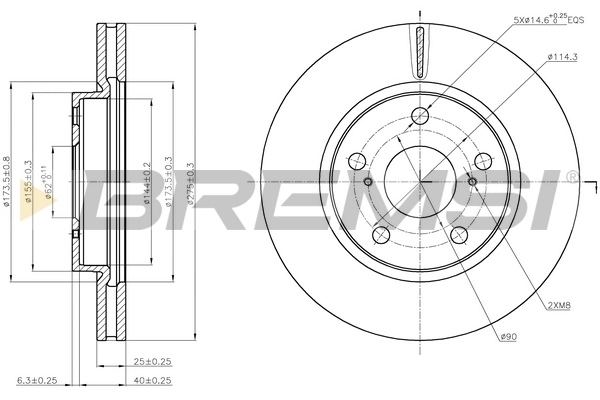 CD7838V Bremsi